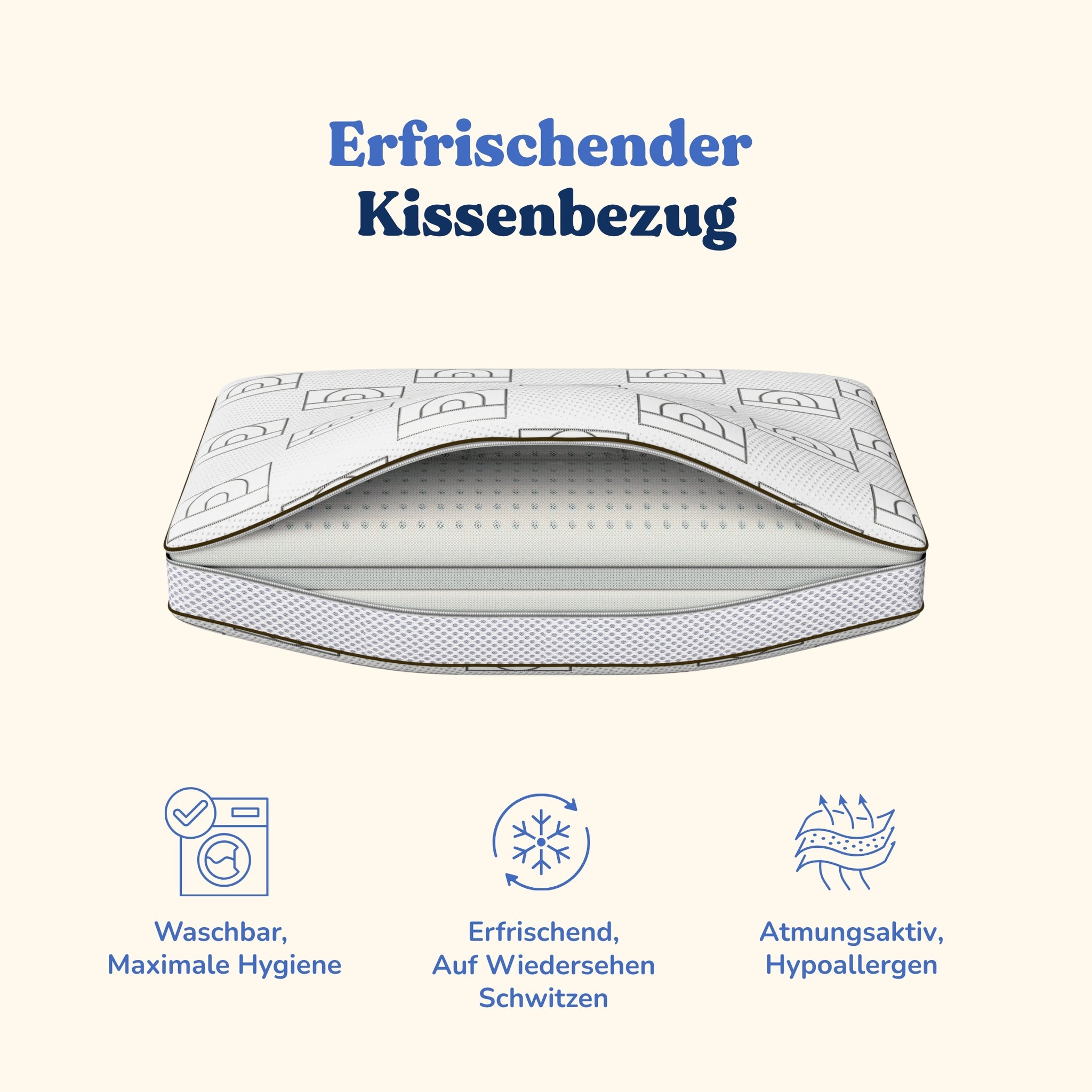 Höhenverstellbares Nackenkissen - Memory-Schaum