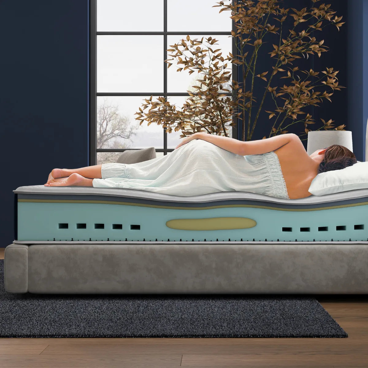 Matratze der Linie Premium von Wellness Pillow Milano